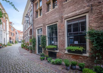 Woningen aan de Bergstraat in Deventer in de Architectuurfotografie voor NVbergkwartier