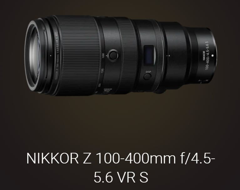 NIKKOR Z 100-400mm f/4.5-5.6 VR S