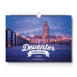 Kalender van Deventer 2024. 13 unieke beelden van Deventer