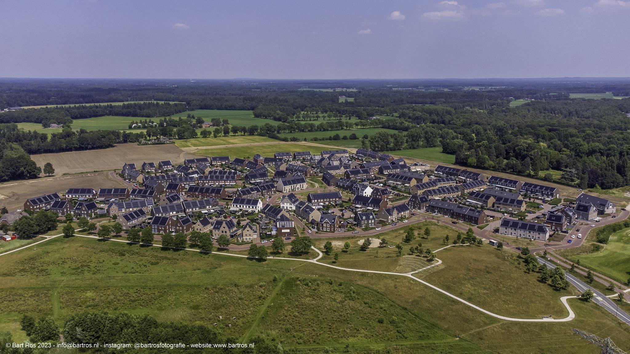Drone foto van Deventer